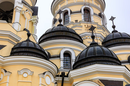 Monastery of Capriana in the Republic of Moldova.の写真素材