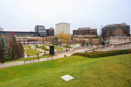 January 15, 2023 Iasi Romania. For illustrative editorial use. Shopping Mall or shopping center