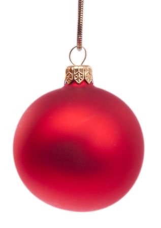 isolated and weighing garland, red colorの写真素材