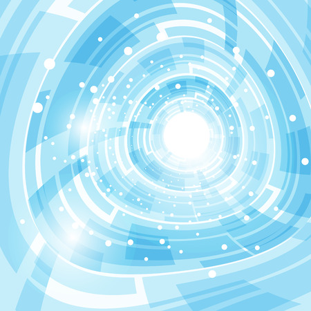 Abstract light blue background. Scientific or business concept. Vector illustrationのイラスト素材