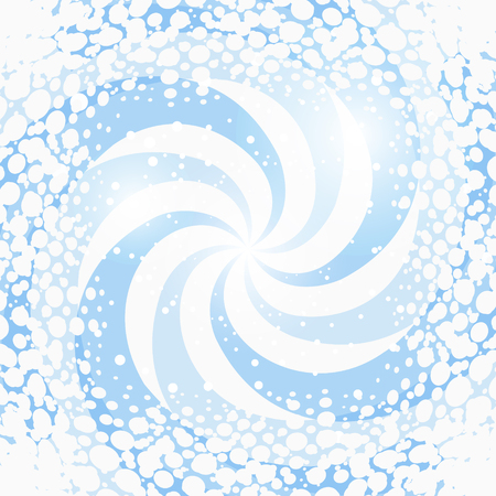 Abstract spiral optical illusion.のイラスト素材
