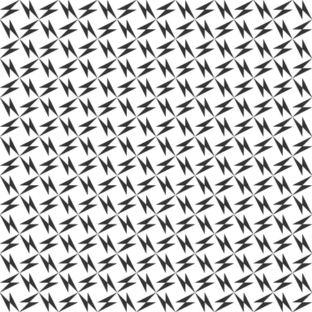 Abstract geometric seamless pattern. Black and white. Vector illustration