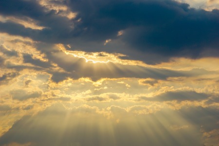 Blurry sky blue or azure sky and cloud on bright daytime of sun. Beautiful sky with clouds...