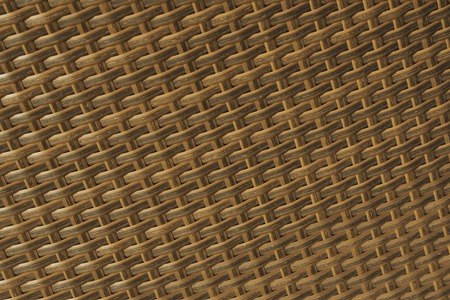 Wicker rattan texture, closeup, Natural brown texture of wicker rods.