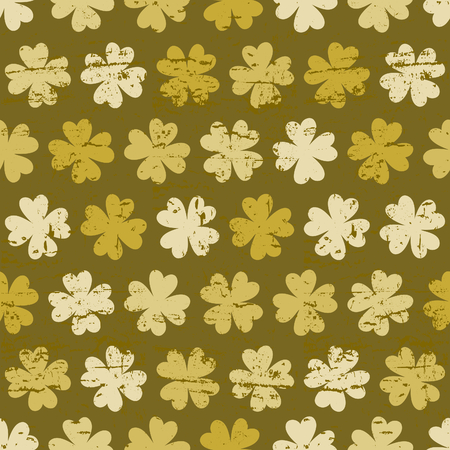 Seamless vintage pattern for St  Patrickのイラスト素材