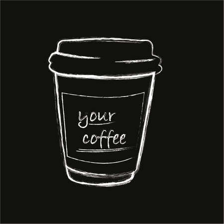 caffeine, cup, breakfast, cappuccino, brown, backgroundのイラスト素材