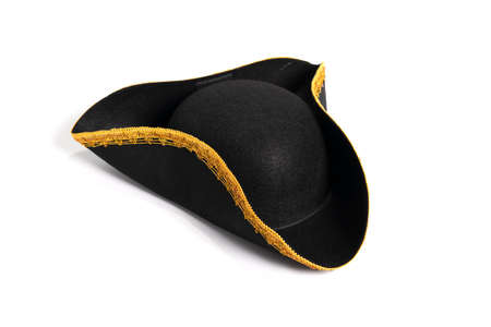 Party carnival hat isolated on white background.