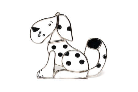 Toy dog isolated on white background. high quality photoの写真素材
