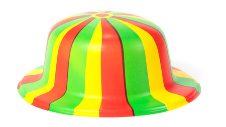 Party carnival hat isolated on white background.の写真素材