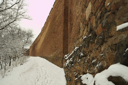 Historical wallの写真素材