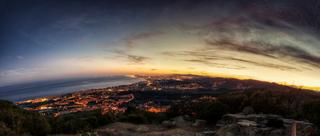 BARCELONA SKYLINE PANORAMA