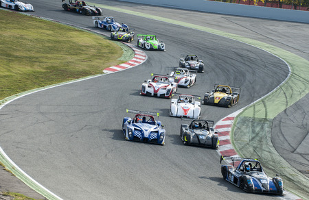 Radical European Masters at International GT Open race celebrates That at Circuit de Catalunya on...