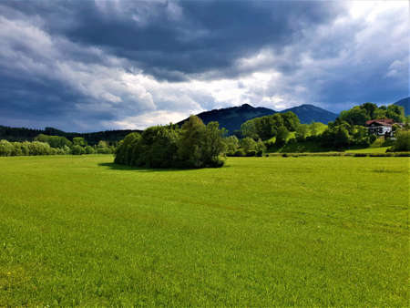 Cloudy sky.の写真素材