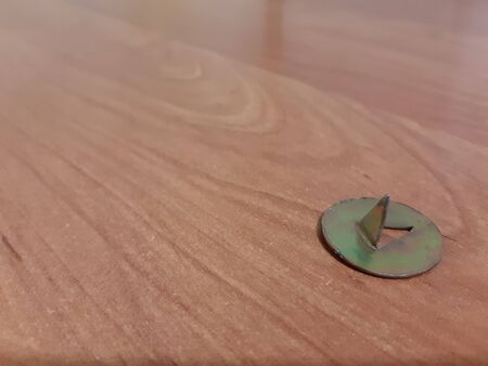 metal button, stationery,の写真素材