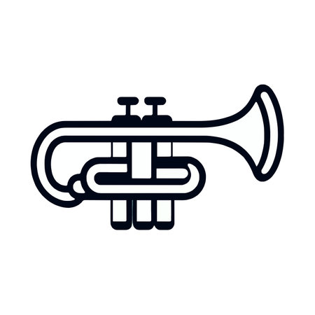 Trumpet Music Performance and Artistryのイラスト素材