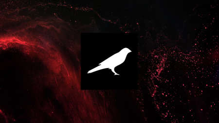 Kusama KSM Cryptocurrency. KSM coin growth chart on the exchange, chartの写真素材