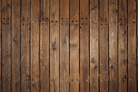 Old wood flooring on a pierの写真素材