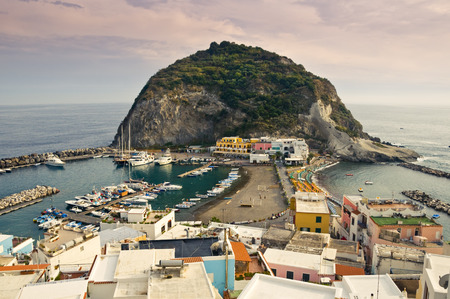 Sant'Angelo on Ischia Island, Italyの写真素材