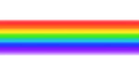Straight rainbow pattern. Seven colors rainbow. Vector illustration isolated on whiteのイラスト素材