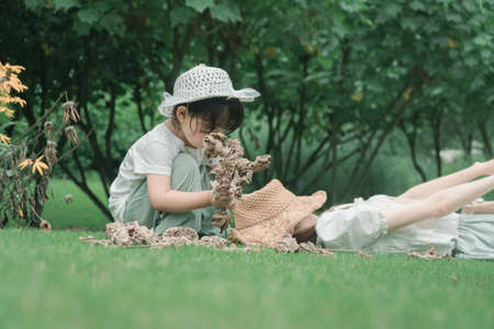 Chinese children play freely