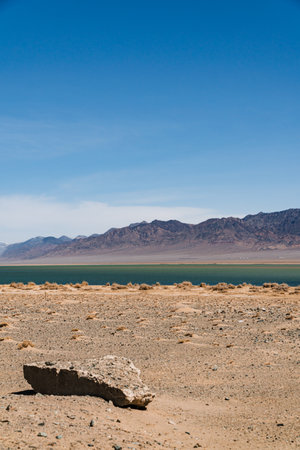 The Scenery of Plateau Lakes in Western Chinaの写真素材