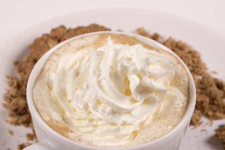 coffee with creamの写真素材