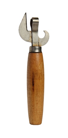 Can opener isolated on a white background.の写真素材