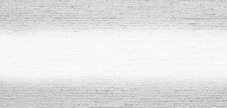 Background. Brick wall painted with white paint.の写真素材