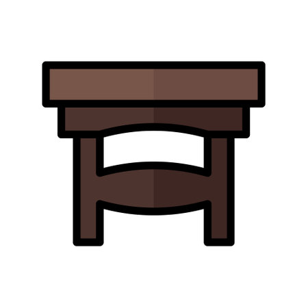 illustration vector icon table flat line style collection vector. More items by vector squad More items by vector squad. pixel perfect.のイラスト素材