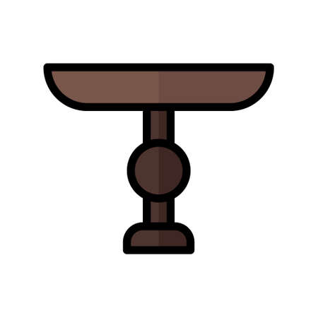 illustration vector icon table flat line style collection vector. More items by vector squad More items by vector squad. pixel perfect.のイラスト素材