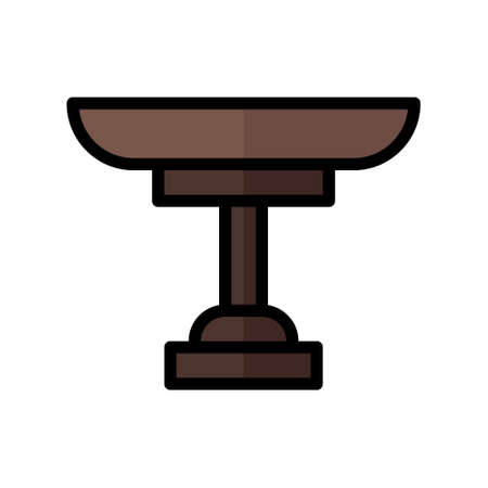 illustration vector icon table flat line style collection vector. More items by vector squad More items by vector squad. pixel perfect.のイラスト素材