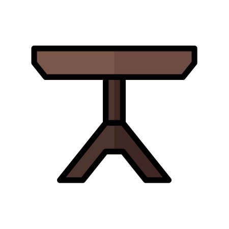 illustration vector icon table flat line style collection vector. More items by vector squad More items by vector squad. pixel perfect.のイラスト素材