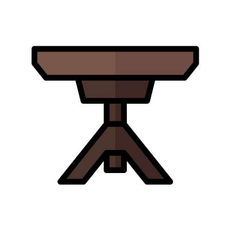 illustration vector icon table flat line style collection vector. More items by vector squad More items by vector squad. pixel perfect.のイラスト素材