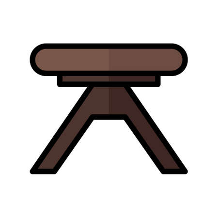 illustration vector icon table flat line style collection vector. More items by vector squad More items by vector squad. pixel perfect.のイラスト素材