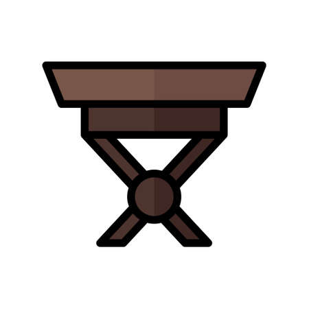 illustration vector icon table flat line style collection vector. More items by vector squad More items by vector squad. pixel perfect.のイラスト素材