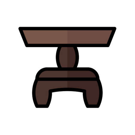 illustration vector icon table flat line style collection vector. More items by vector squad More items by vector squad. pixel perfect.のイラスト素材