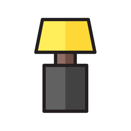 illustration vector icon lamp flat line style collection vector. More items by vector squad
 More items by vector squad. pixel perfect.のイラスト素材