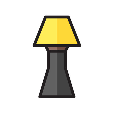 illustration vector icon lamp flat line style collection vector. More items by vector squad
 More items by vector squad. pixel perfect.のイラスト素材