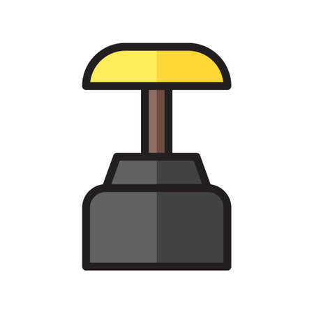 illustration vector icon lamp flat line style collection vector. More items by vector squad
 More items by vector squad. pixel perfect.のイラスト素材