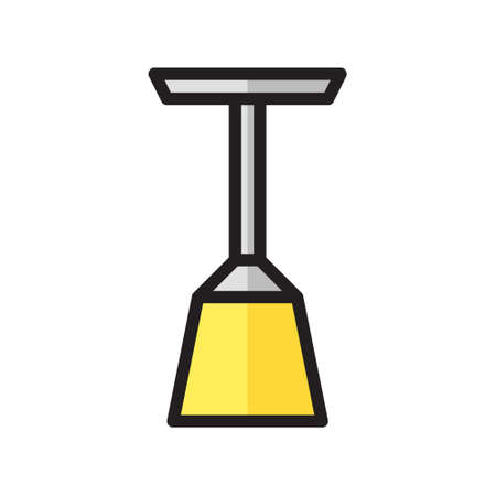 illustration vector chandelier flat line style collection vector. More items by vector squad
 More items by vector squad. pixel perfect.のイラスト素材