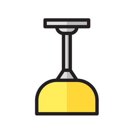 illustration vector chandelier flat line style collection vector. More items by vector squad
 More items by vector squad. pixel perfect.のイラスト素材