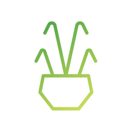 illustration vector plant gradient line style. More items by vector squad. pixel perfect.のイラスト素材