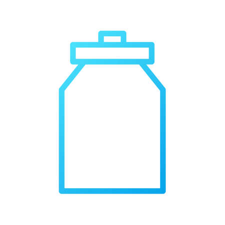 illustration vector and logo glass gradient line style. icon on white background. Icon sign from modern collection for mobile concept and web apps design. Nice design perfect.のイラスト素材