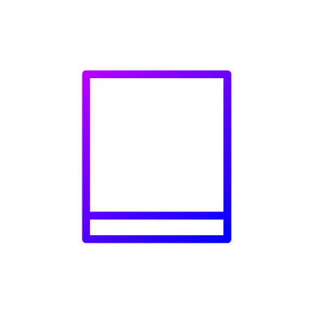 illustration vector and logo hat gradient line style. icon on white background. Icon sign from modern collection for mobile concept and web apps design. Nice design perfect.のイラスト素材