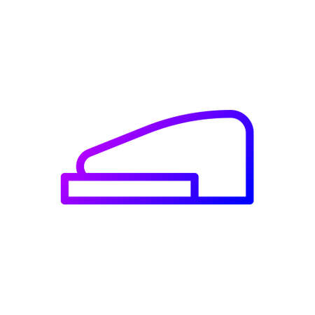 illustration vector and logo hat gradient line style. icon on white background. Icon sign from modern collection for mobile concept and web apps design. Nice design perfect.のイラスト素材