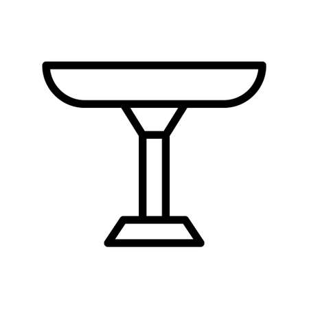 illustration vector and logo table gradient style. icon on white background. Icon sign from modern collection for mobile concept and web apps design. Nice design perfect.のイラスト素材