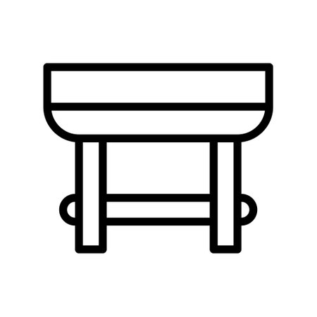 illustration vector and logo table gradient style. icon on white background. Icon sign from modern collection for mobile concept and web apps design. Nice design perfect.のイラスト素材