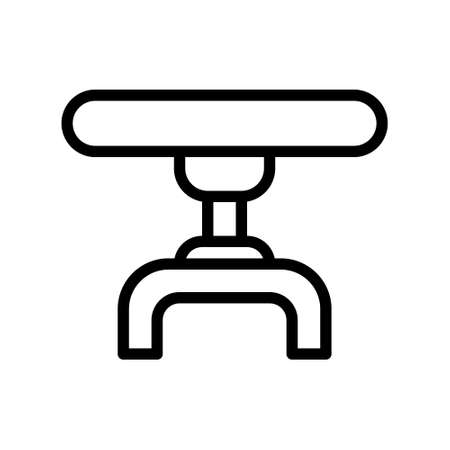 illustration vector and logo table gradient style. icon on white background. Icon sign from modern collection for mobile concept and web apps design. Nice design perfect.のイラスト素材