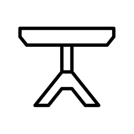 illustration vector and logo table gradient style. icon on white background. Icon sign from modern collection for mobile concept and web apps design. Nice design perfect.のイラスト素材