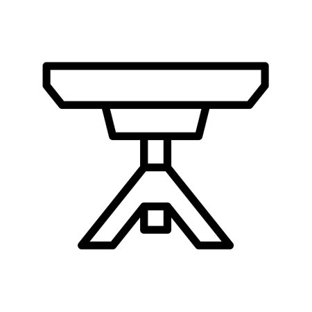 illustration vector and logo table gradient style. icon on white background. Icon sign from modern collection for mobile concept and web apps design. Nice design perfect.のイラスト素材